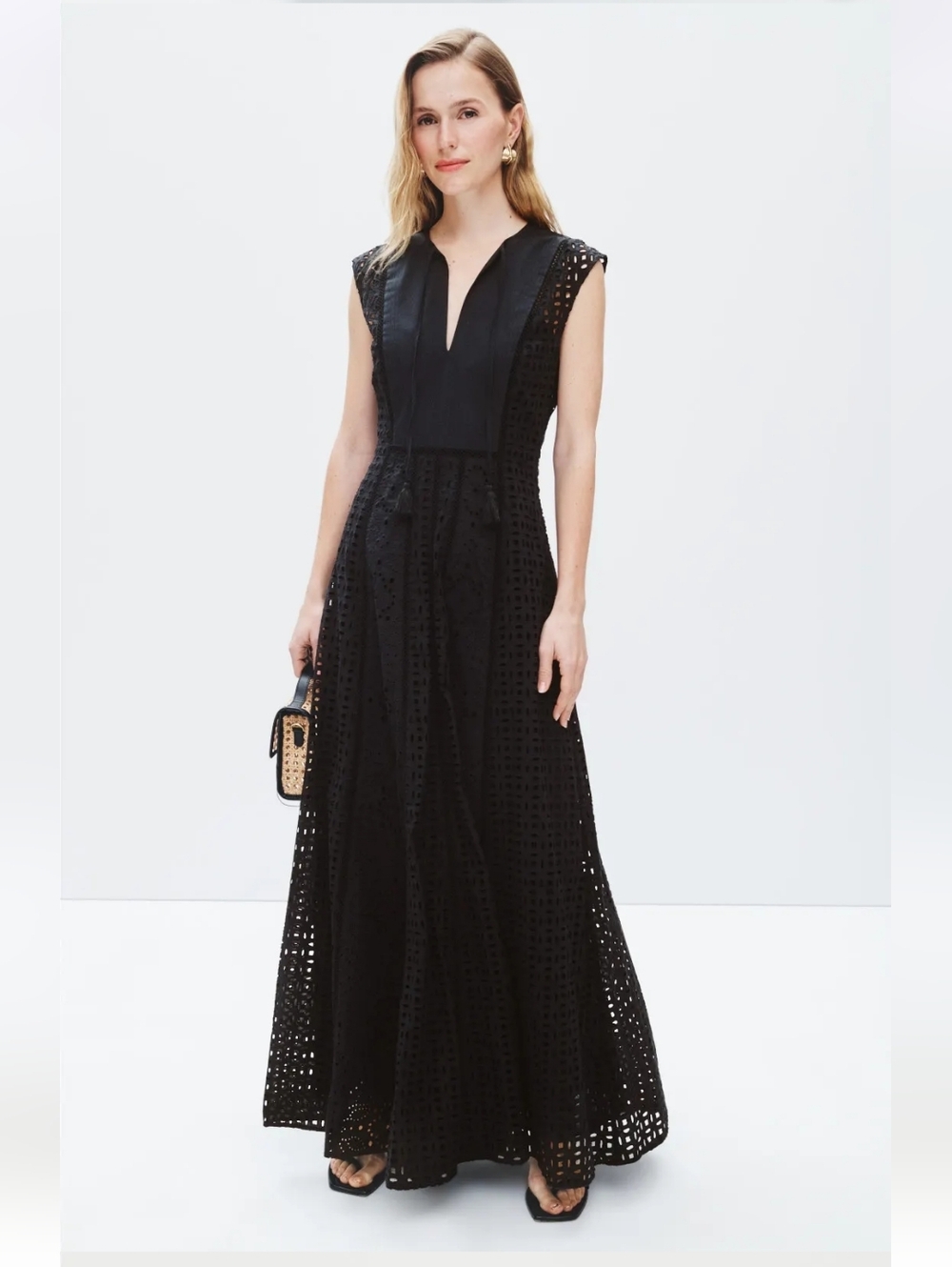 Veronica Beard Alina Dress 100% Cotton Size 6 MSRP $698